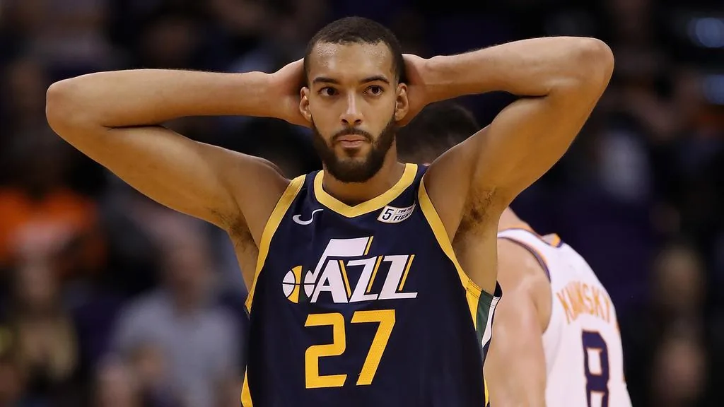 Rudy Gobert sous le maillot du Utah Jazz