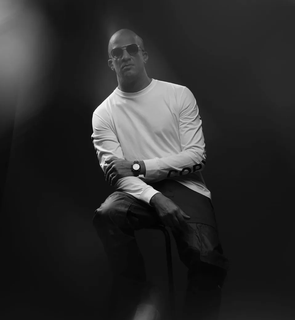 Rim’K en noir et blanc
