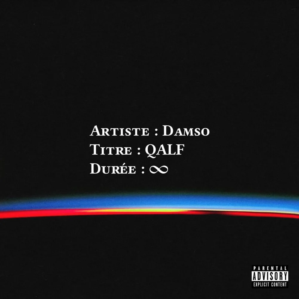 Pochette de l’album « QALF infinity » de Damso