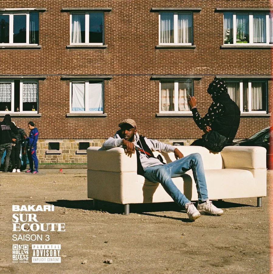 Pochette de l’EP « Sur écoute : Saison 3 » de Bakari