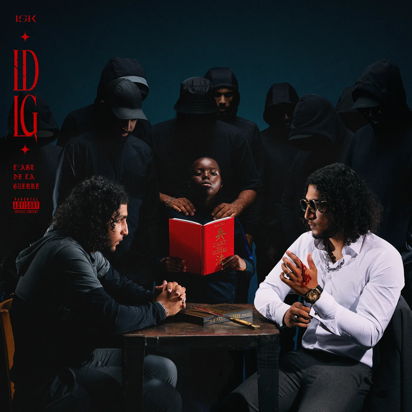 Pochette de l’album « LDLG » d’ISK