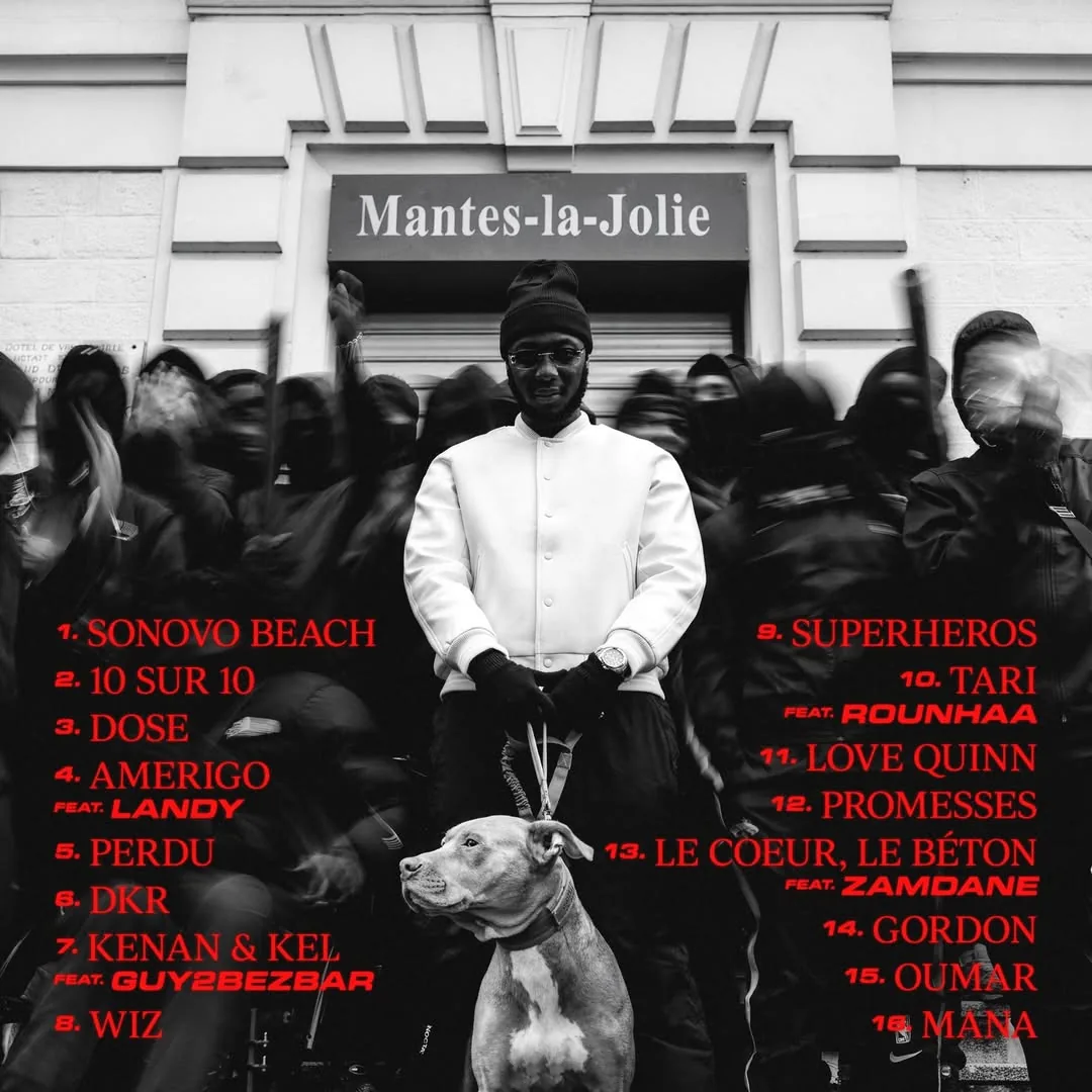 Tracklist de la mixtape « MANA » de Decimo
